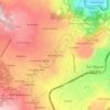 Topografische Karte Kilómetro 29.5, Höhe, Relief