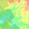 Topografische Karte Малое Ильинское, Höhe, Relief