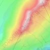 Topografische Karte Bettmerhorn, Höhe, Relief