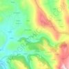 Topografische Karte Cancelo, Höhe, Relief