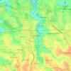 Topografische Karte Cibarengkok, Höhe, Relief