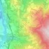 Topografische Karte Lucchio, Höhe, Relief