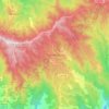 Topografische Karte Comasagua, Höhe, Relief