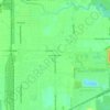 Topografische Karte East Houston, Höhe, Relief