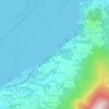 Topografische Karte Montesole, Höhe, Relief