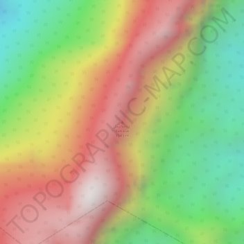 Topografische Karte Gunung Benarat, Höhe, Relief