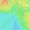 Topografische Karte Dokis Island, Höhe, Relief