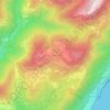 Topografische Karte Pian di Sole, Höhe, Relief