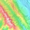 Topografische Karte Kilkare Woods, Höhe, Relief
