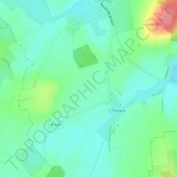 Topografische Karte Laquelle, Höhe, Relief