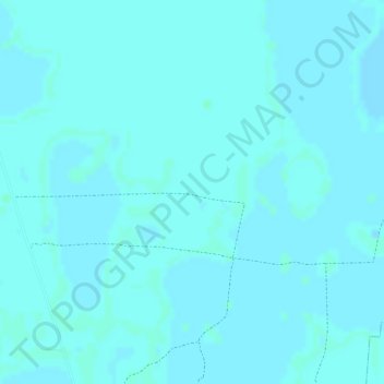 Topografische Karte Chenkú, Höhe, Relief