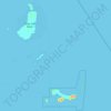 Topografische Karte Kepulauan Natuna Selatan, Höhe, Relief