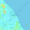 Topografische Karte Kuala Terengganu, Höhe, Relief