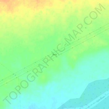 Topografische Karte Kofa, Höhe, Relief