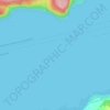 Topografische Karte Baie des Ha! Ha!, Höhe, Relief