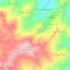 Topografische Karte DUSUN PALASARI DESA CINTA ASIH KC. CIPONGKOR KAB. BANDUNG BARAT, Höhe, Relief