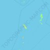 Topografische Karte Kepulauan Sangihe, Höhe, Relief