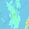 Topografische Karte Pulau Kei Kecil (Nuhu Roa), Höhe, Relief