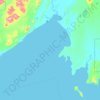 Topografische Karte Togiak, Höhe, Relief