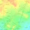 Topografische Karte Communauté rurale de Khelcom Birane, Höhe, Relief