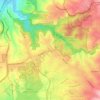 Topografische Karte Flagstaff Hill, Höhe, Relief