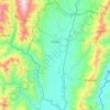 Topografische Karte Viterbo, Höhe, Relief