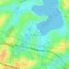 Topografische Karte Canada Bay, Höhe, Relief