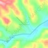 Topografische Karte Glen Campbell, Höhe, Relief