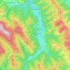 Topografische Karte Топильче, Höhe, Relief