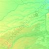Topografische Karte Vichada, Höhe, Relief