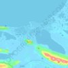 Topografische Karte Темрюкское городское поселение, Höhe, Relief