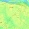 Topografische Karte Rajbari, Höhe, Relief