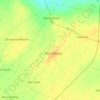 Topografische Karte Communauté rurale de Darou Salam Typ, Höhe, Relief