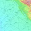 Topografische Karte Punjab, Höhe, Relief