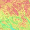 Topografische Karte Светогорское городское поселение, Höhe, Relief