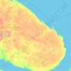 Topografische Karte сельское поселение Ловозеро, Höhe, Relief