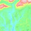 Topografische Karte Sugarloaf Township, Höhe, Relief