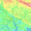 Topografische Karte 56400, Höhe, Relief