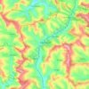 Topografische Karte Sărmașu, Höhe, Relief