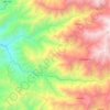 Topografische Karte Cochapeti, Höhe, Relief
