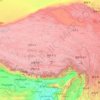 Topografische Karte 西藏自治区, Höhe, Relief