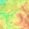 Topografische Karte район Солнцево, Höhe, Relief