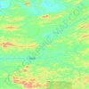 Topografische Karte Kapit, Höhe, Relief