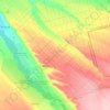 Topografische Karte Трехсельское сельское поселение, Höhe, Relief