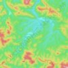 Topografische Karte Шабановское сельское поселение, Höhe, Relief