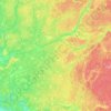 Topografische Karte Борское сельское поселение, Höhe, Relief