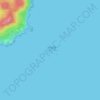 Topografische Karte Illes Formigues, Höhe, Relief