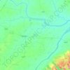 Topografische Karte Baloda Bazar Tahsil, Höhe, Relief