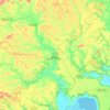 Topografische Karte Atalaia, Höhe, Relief