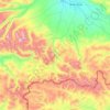 Topografische Karte Мухор-Тархатинское сельское поселение, Höhe, Relief